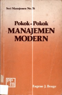Pokok-Pokok Manajemen Modern